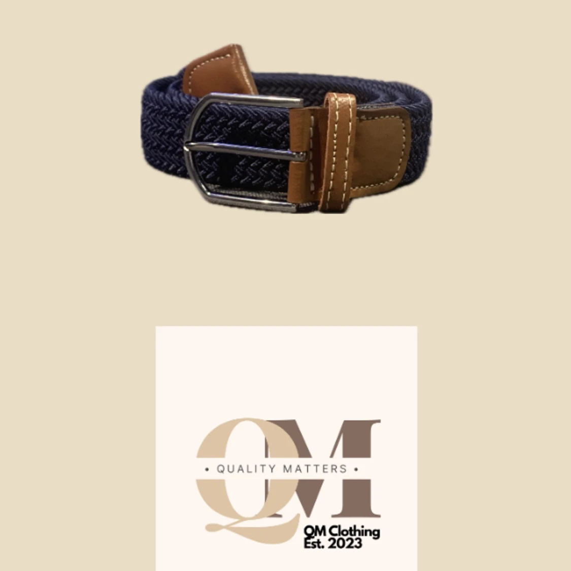 Flätat Bälte - QM Clothing  - 90