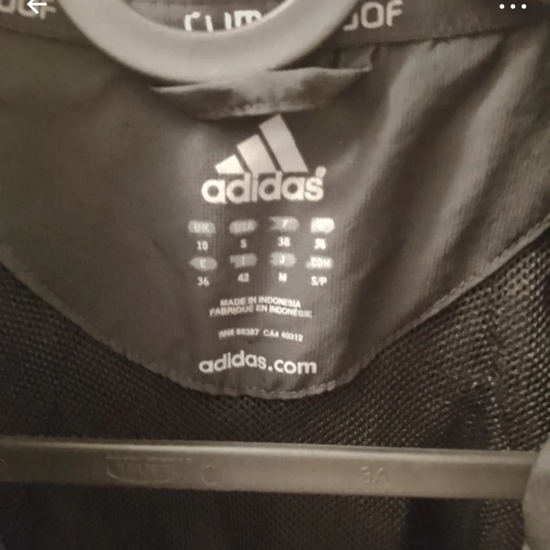 adidas clima proof jacka - 91