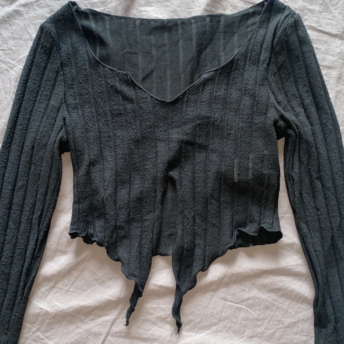 Svart Långärmad tröja