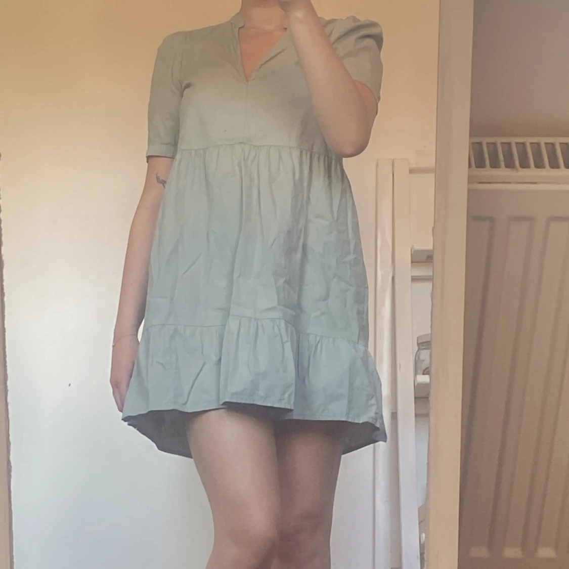 Grön klänning - 90