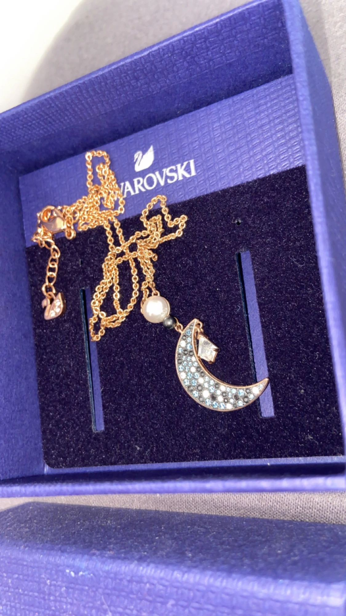 Swarovski halsband  - 90