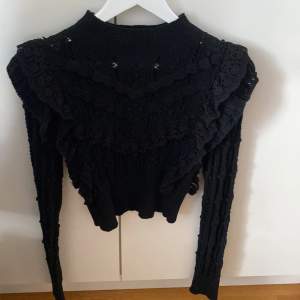 Svart tröja från Zara i storlek S💗endast använd en gång 💗