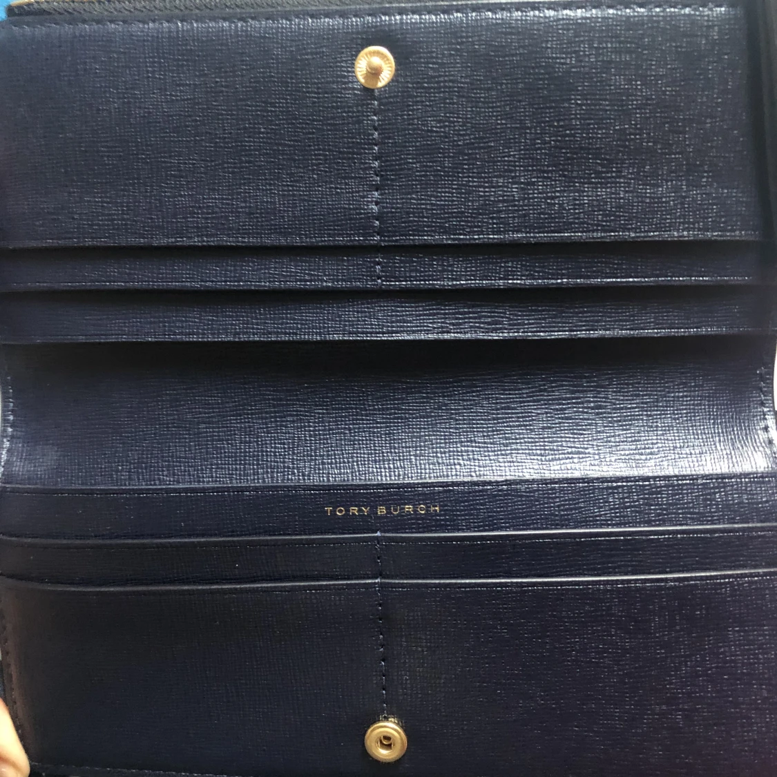 Tory Burch, Robinson zip slim wallet  - 90