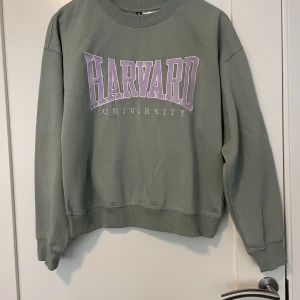 Grön Sweatshirt  - Köpt på H&M, använd typ 2 gånger, bra skick🫶🏼