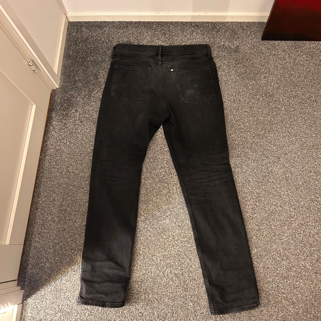 Svarta H&M jeans slim fit - 1