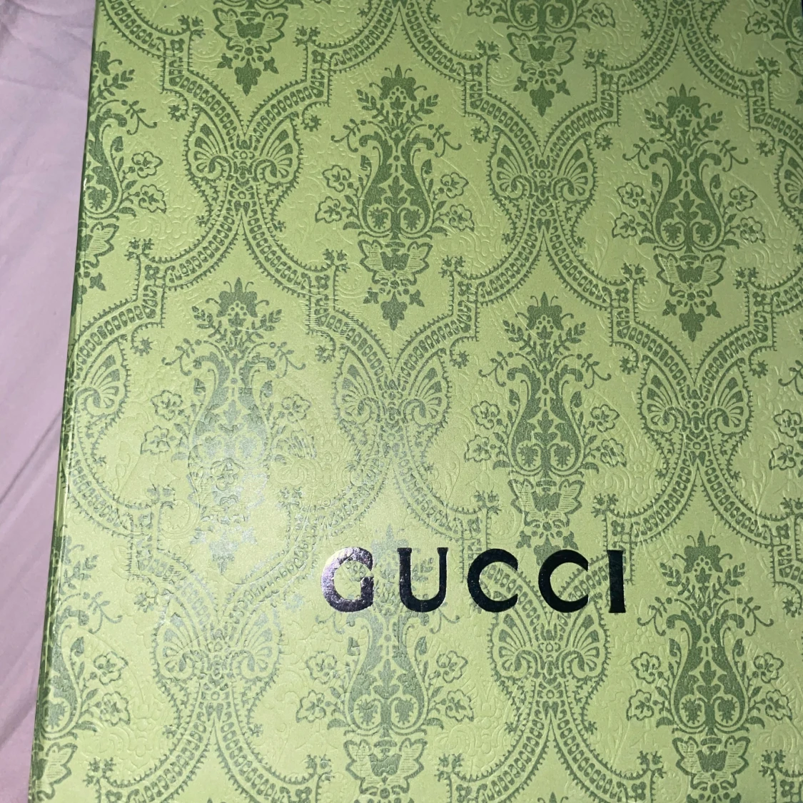 Beige Gucci keps med GG-mönster - 3