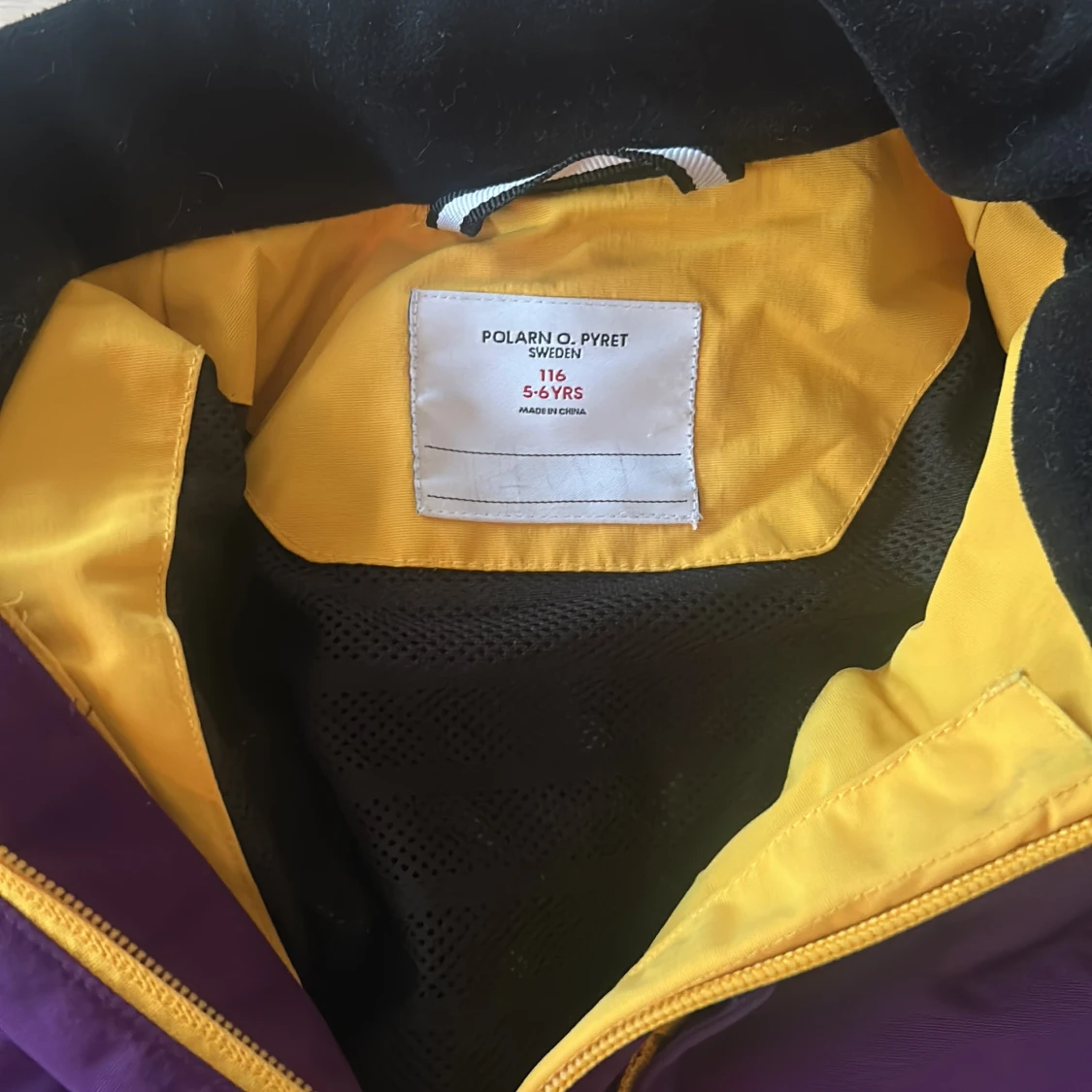 Färgglad vindjacka Polarn O. Pyret 116 - 1