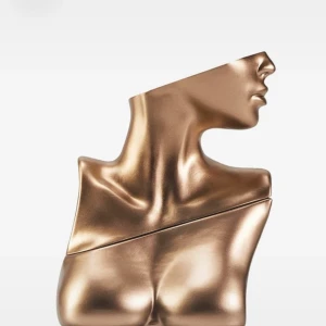 billie eilish parfym 50 ml - billie eilish parfym 50 ml Snygg och modern parfymflaska med konstnärlig design i metallic guld. Perfekt för dig som vill sticka ut och ha något annorlunda på hyllan. Märke och volym framgår ej på bilden.