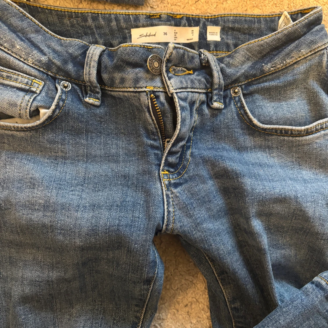 Blå jeans från Subdued, storlek 36 - 1