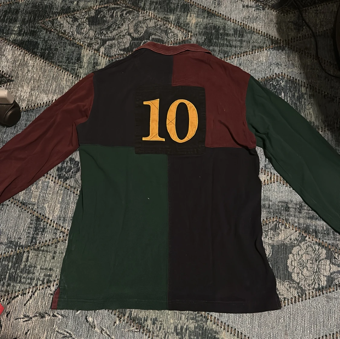 Hackett  pikétröja i blockfärger - 1