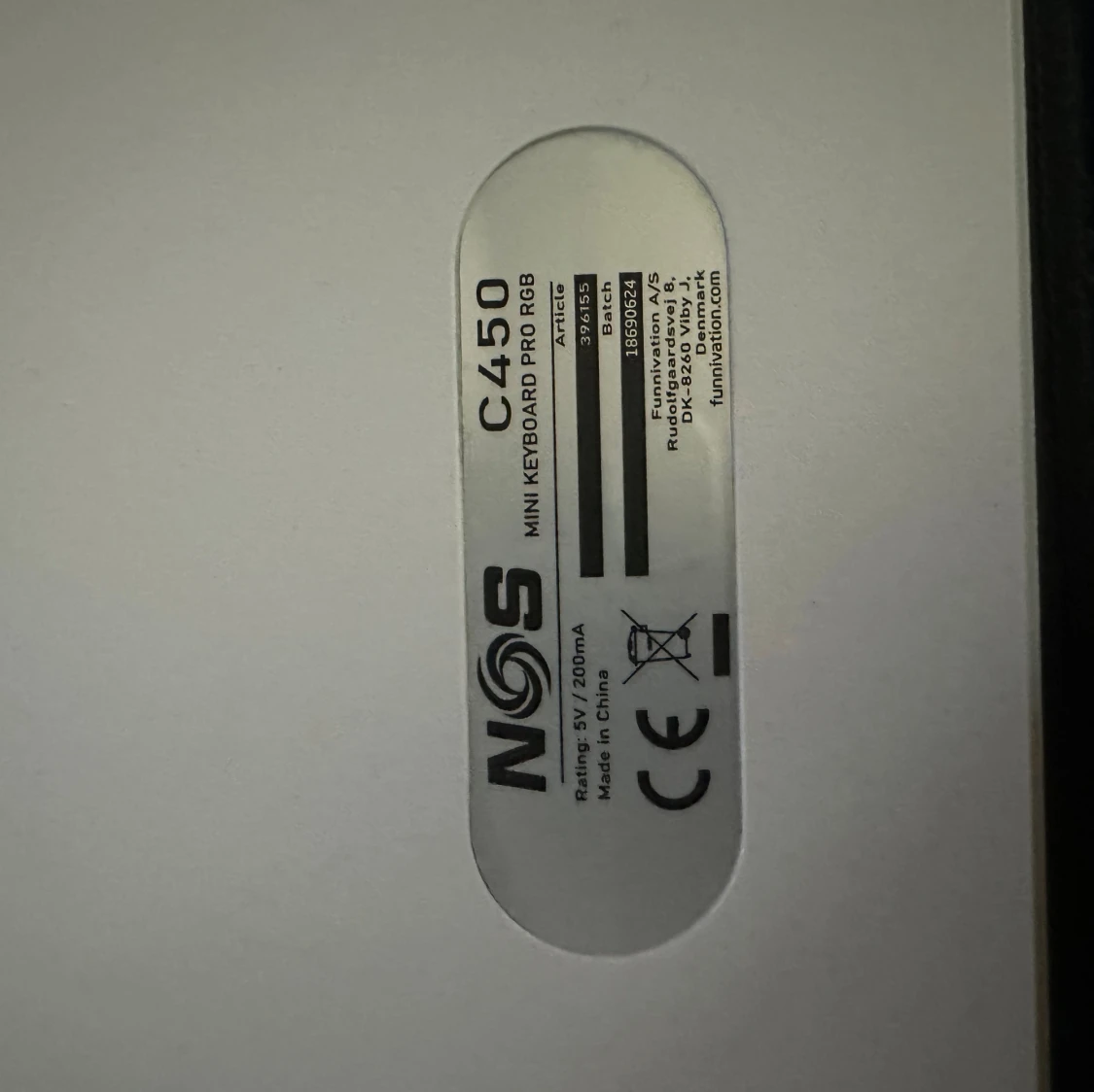 NOS C450 Mini Keyboard Pro RGB - 2