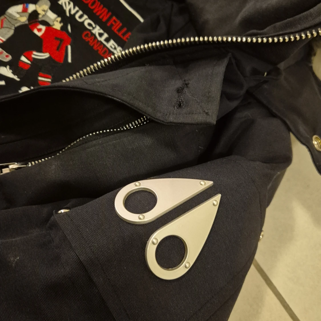 Svart dunjacka Moose Knuckles - 3