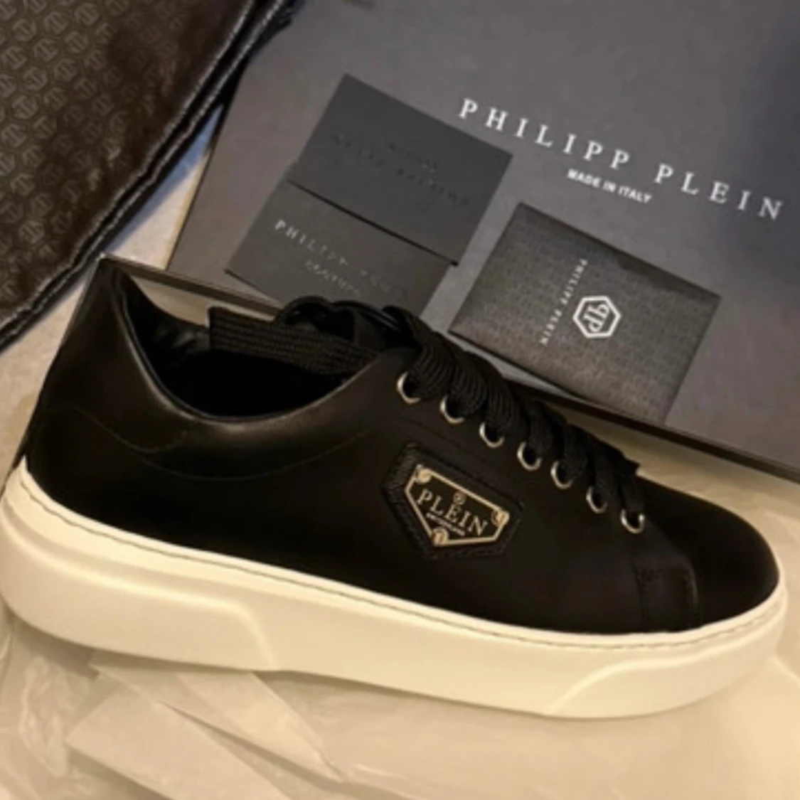 Svarta sneakers från Philipp Plein - 4