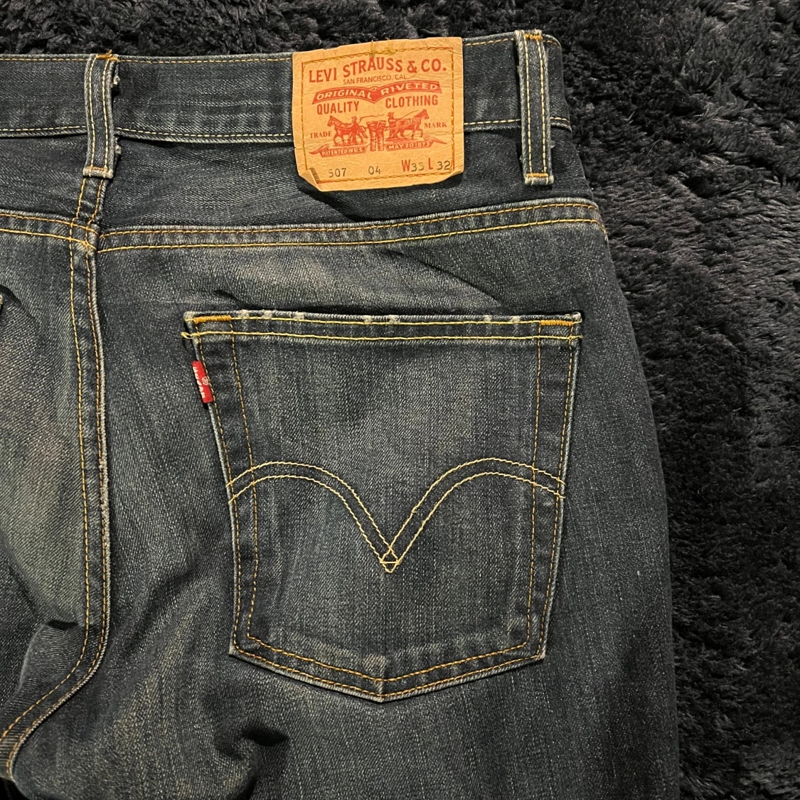 Levi's 507 jeans W33 L32 blå - 3