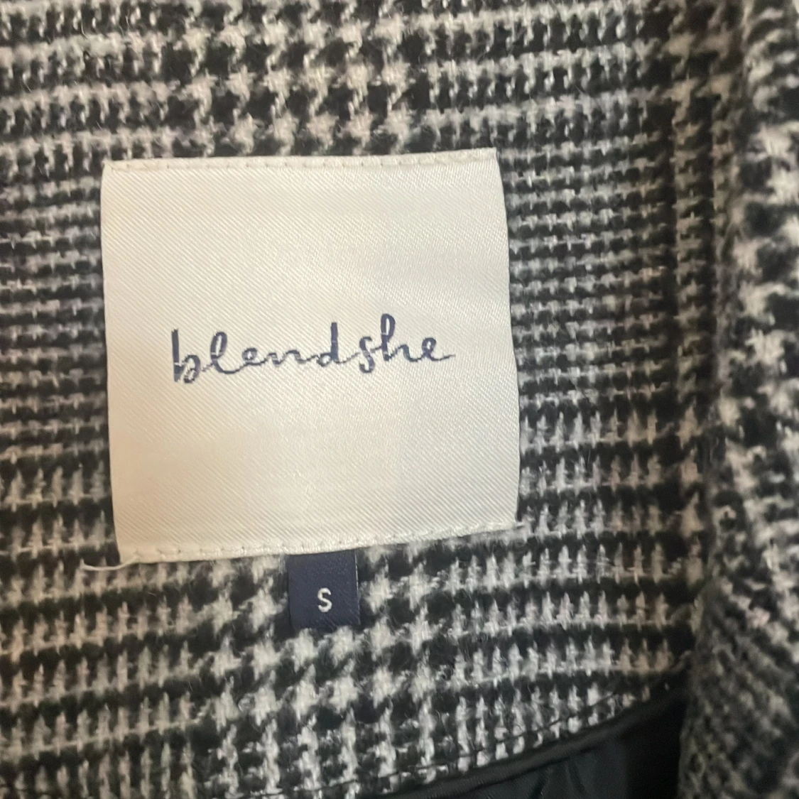 Rutig kappa från Blend She, storlek S - 2