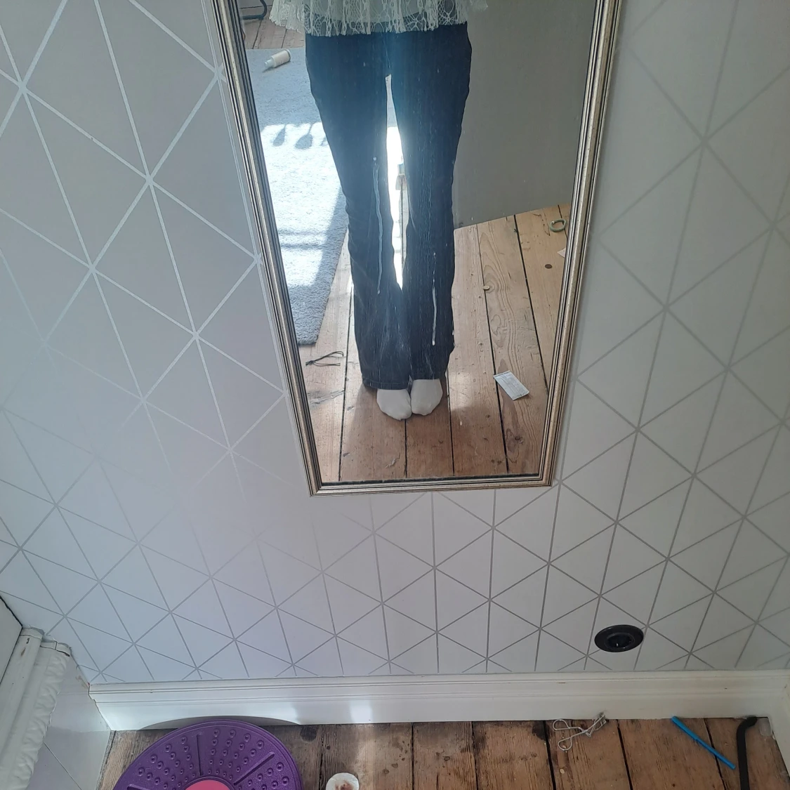 Svarta bootcut jeans - 1