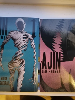 Ajin: Demi-Human  - Båda köpta från Adlibris, kan även sälja de enskilda kontakta då mig innan 