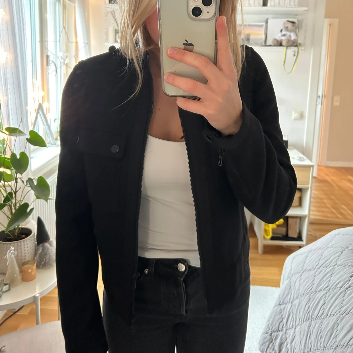 Svart tygjacka från Rag & Bone