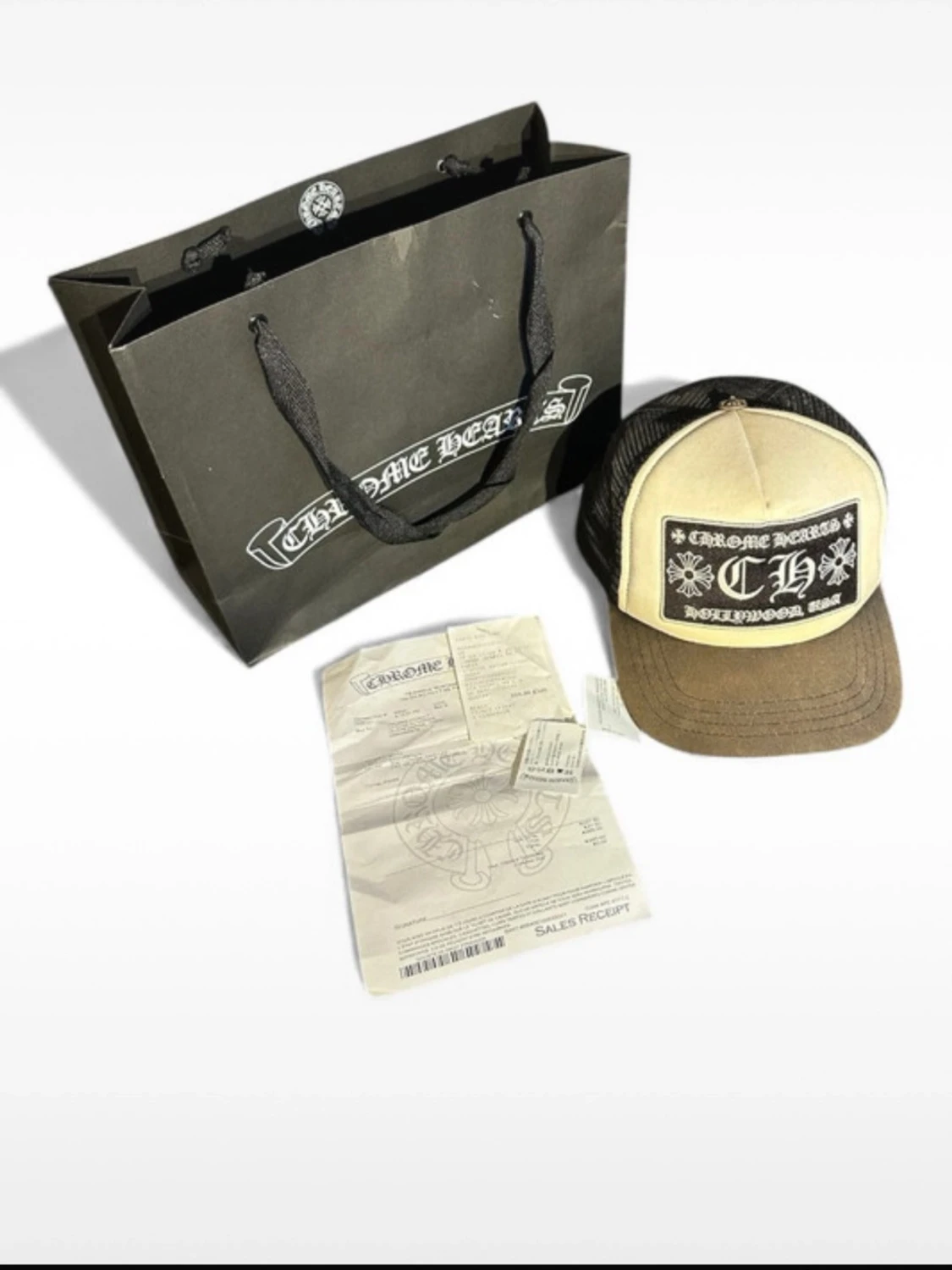 Chrome hearts Hollywood trucker hat