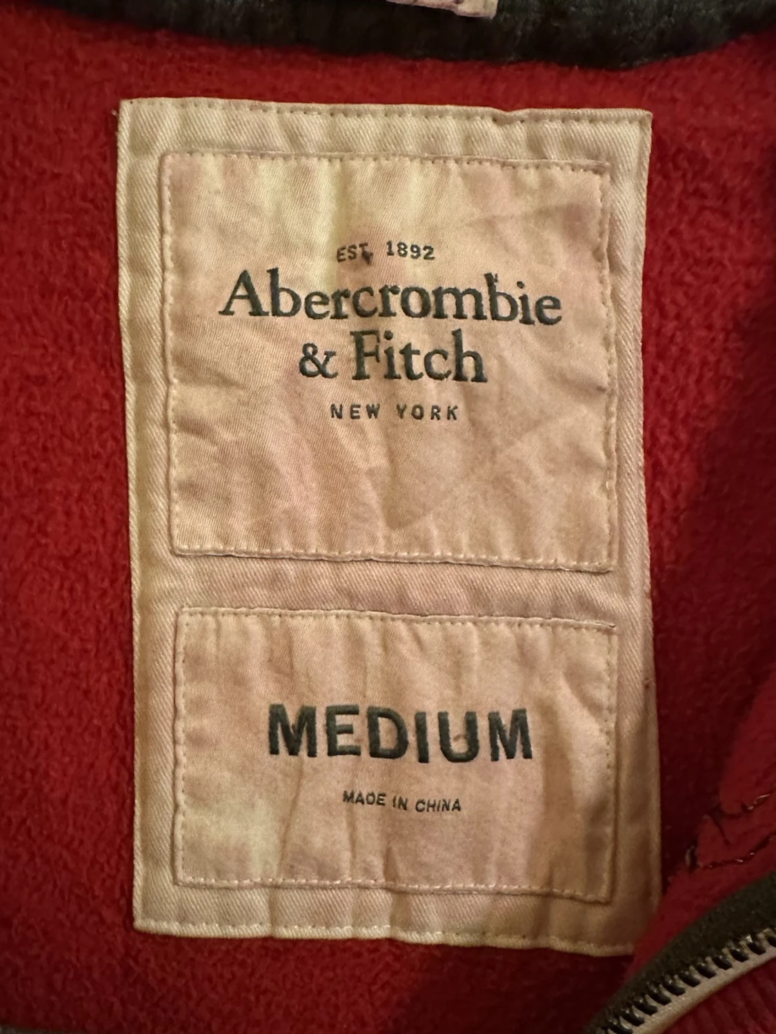 Abercombrie & Fitch vintage hoodie zip - 3