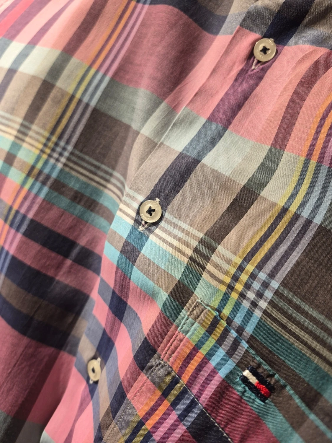 Rutig kortärmad skjorta Tommy Hilfiger - 3