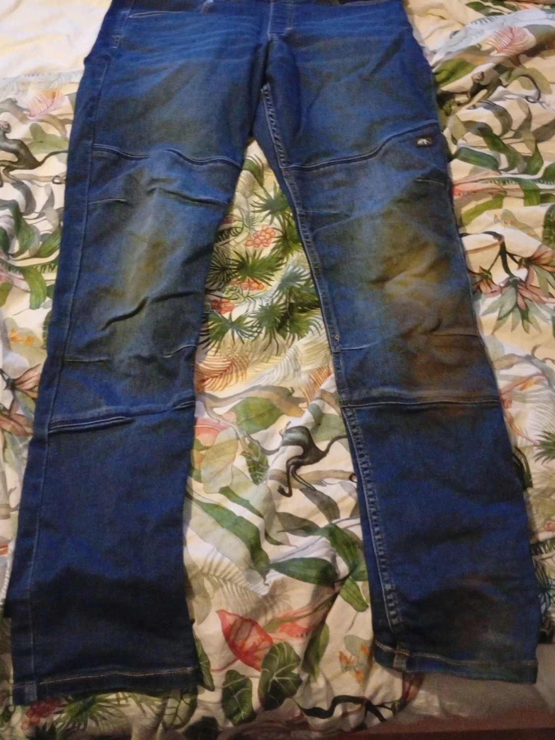 Blå jeans från Ossoami, storlek 164