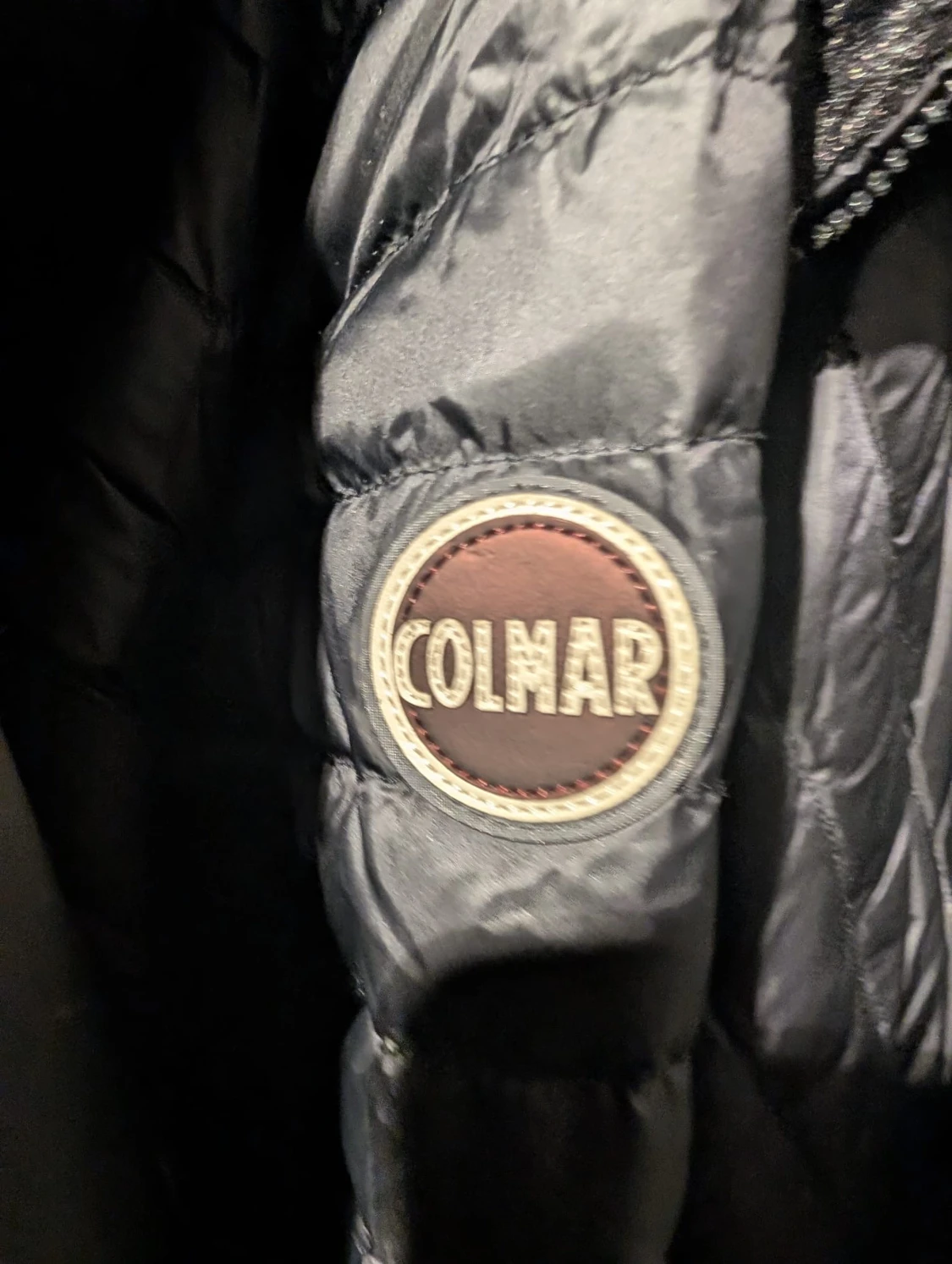 Svart dunjacka från Colmar - 2