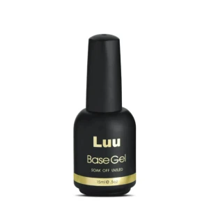 Luu nails base gel - Base gel som får naglarna att hålla längre, nästan oanvänd 