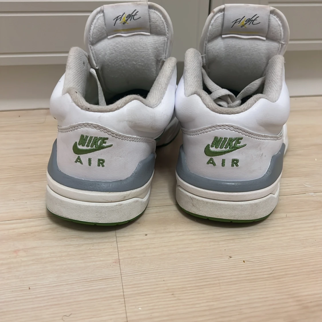 Nike Air Jordan 2 Low vit/grön - 1