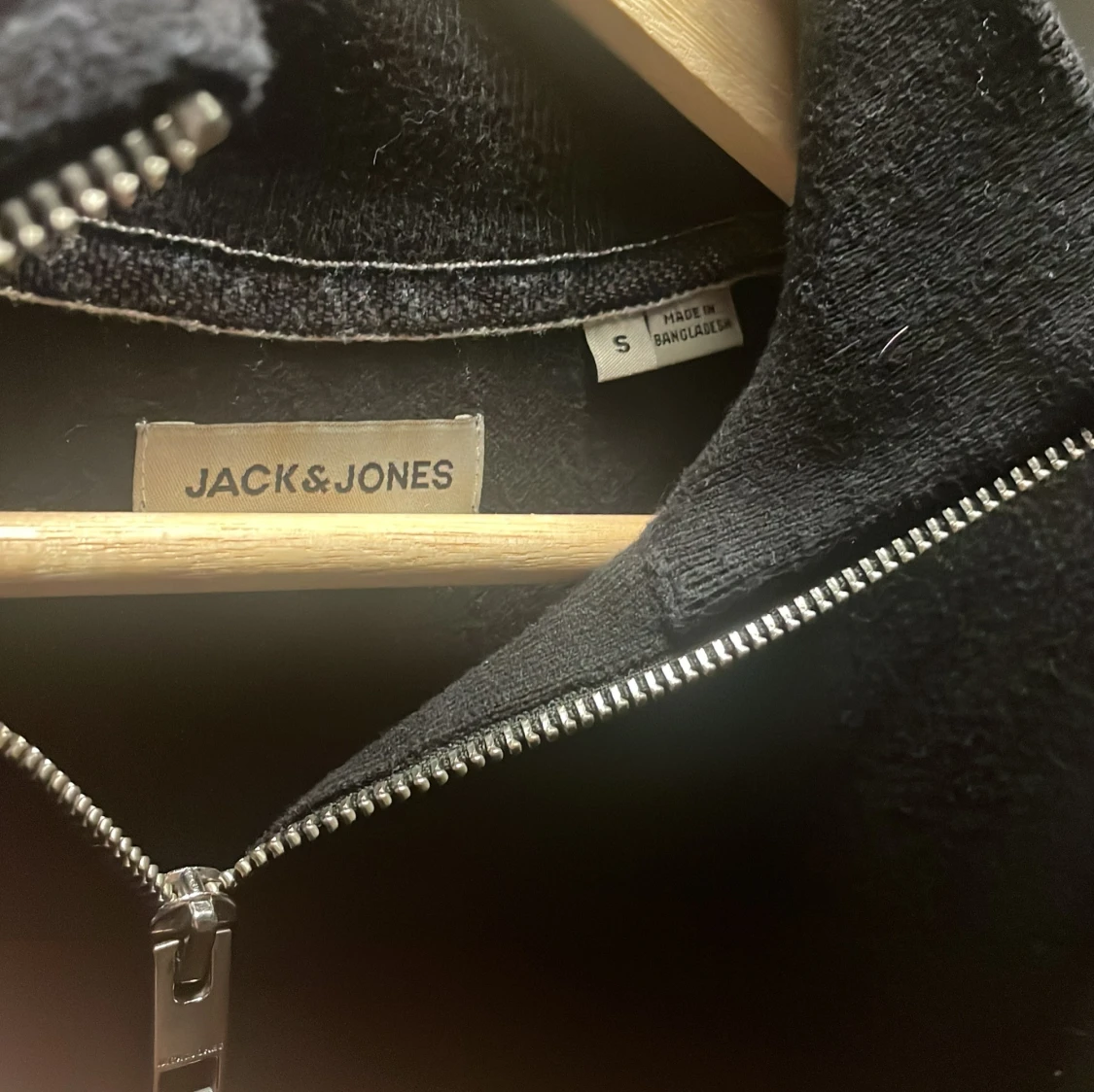 Svart half zip tröja Jack & Jones - 1