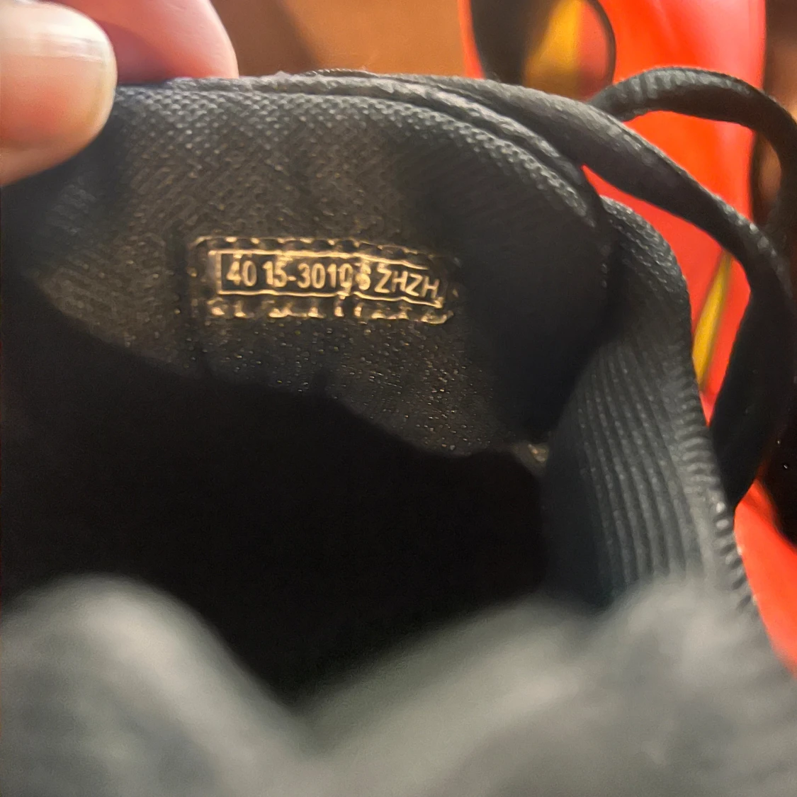 Svarta stickade sneakers strl 40 - 3