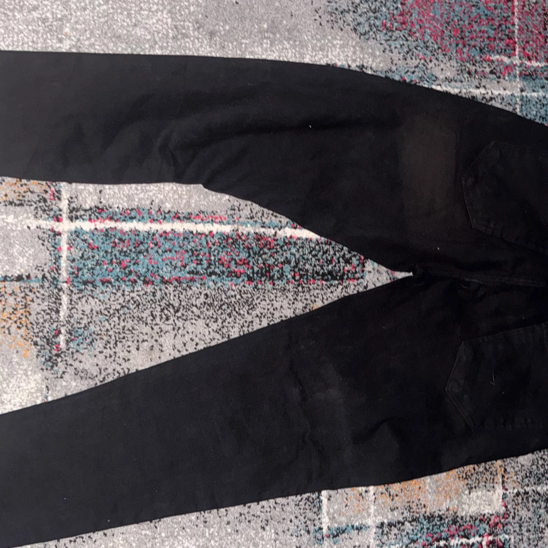 Svarta jeansbyxor från Karl Kani - 1