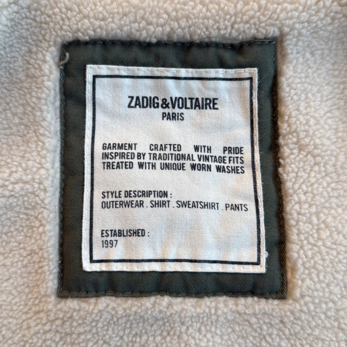 Olivgrön fieldjacket från Zadig & Voltaire - 4