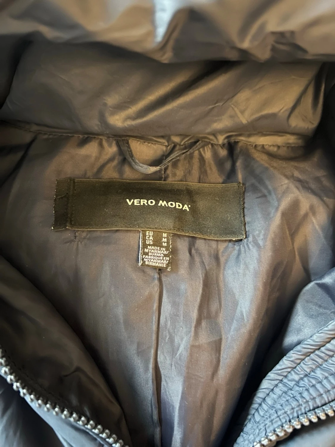 Mörkblå dunjacka  - 1