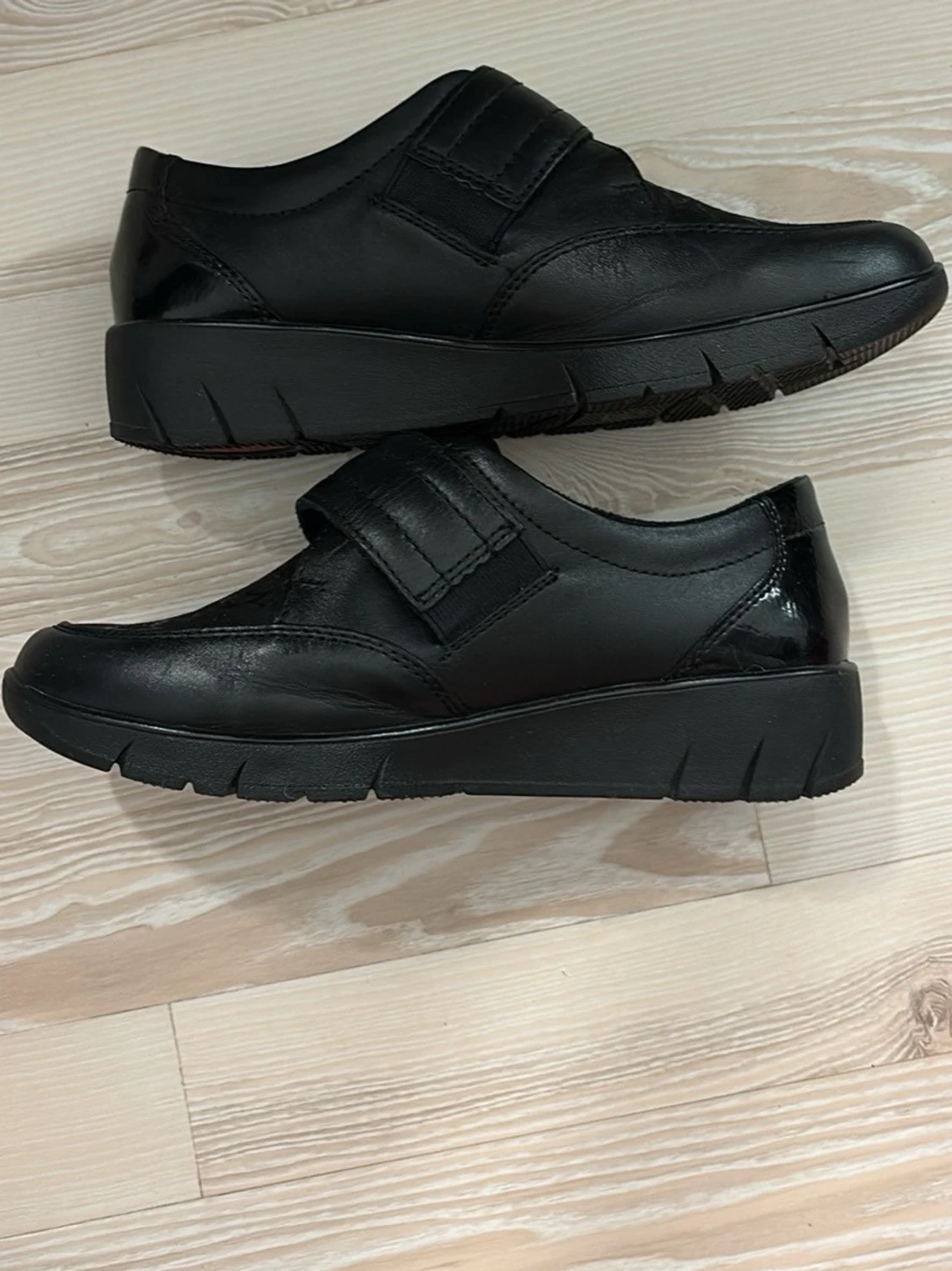 Svarta loafers från Jana Relax