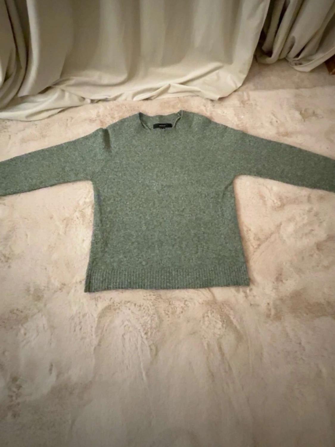 Grön stickad tröja från Vero Moda