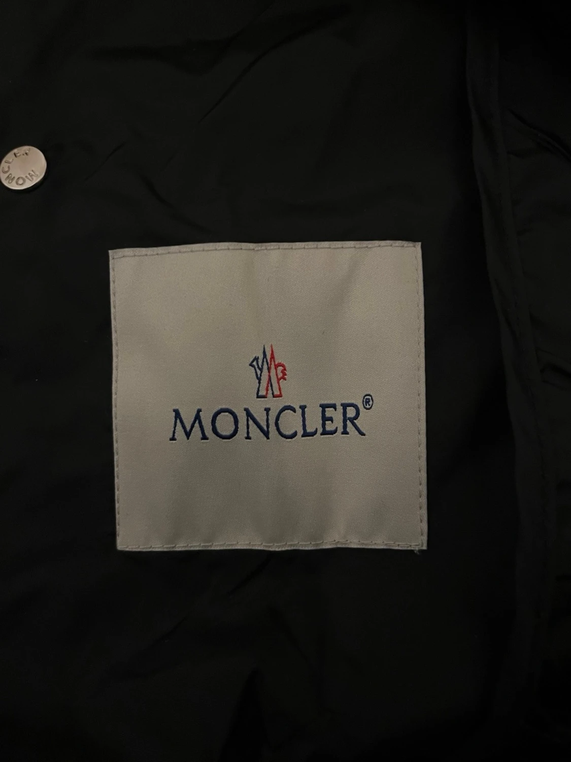 Svart vindjacka från Moncler - 1