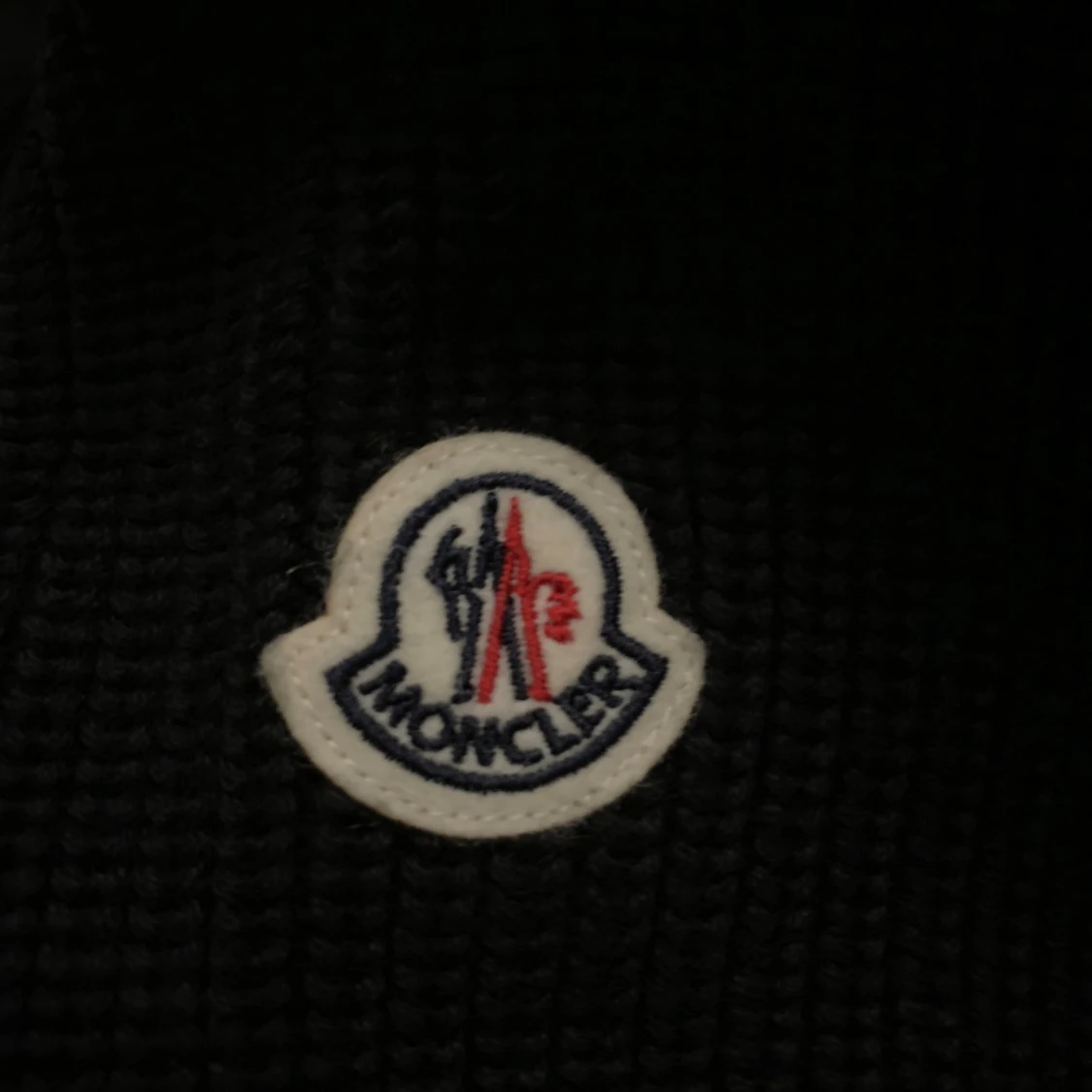 Svart Moncler cardigan med huva - 2