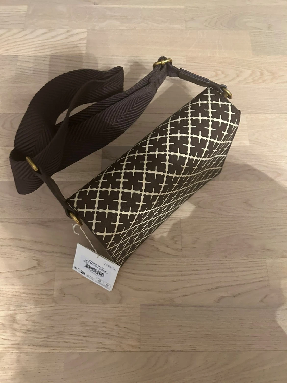 Brun axelväska från By Malene Birger - 4