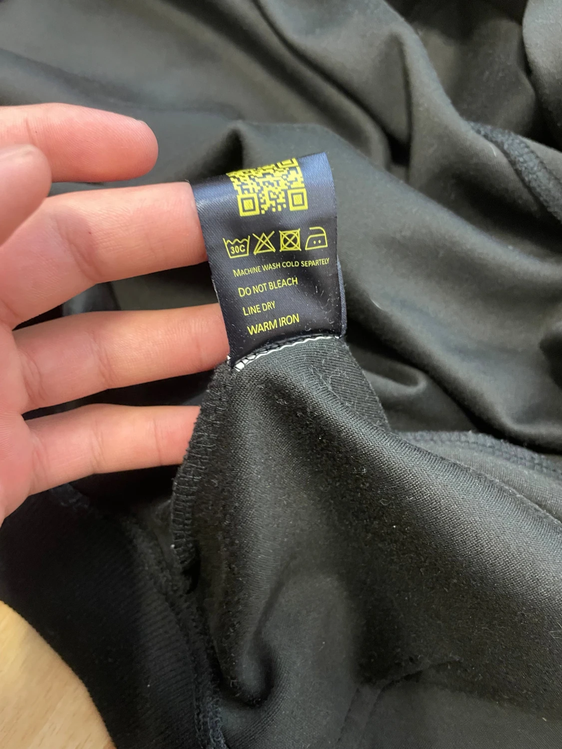 Svart zip-Hoodie - 6