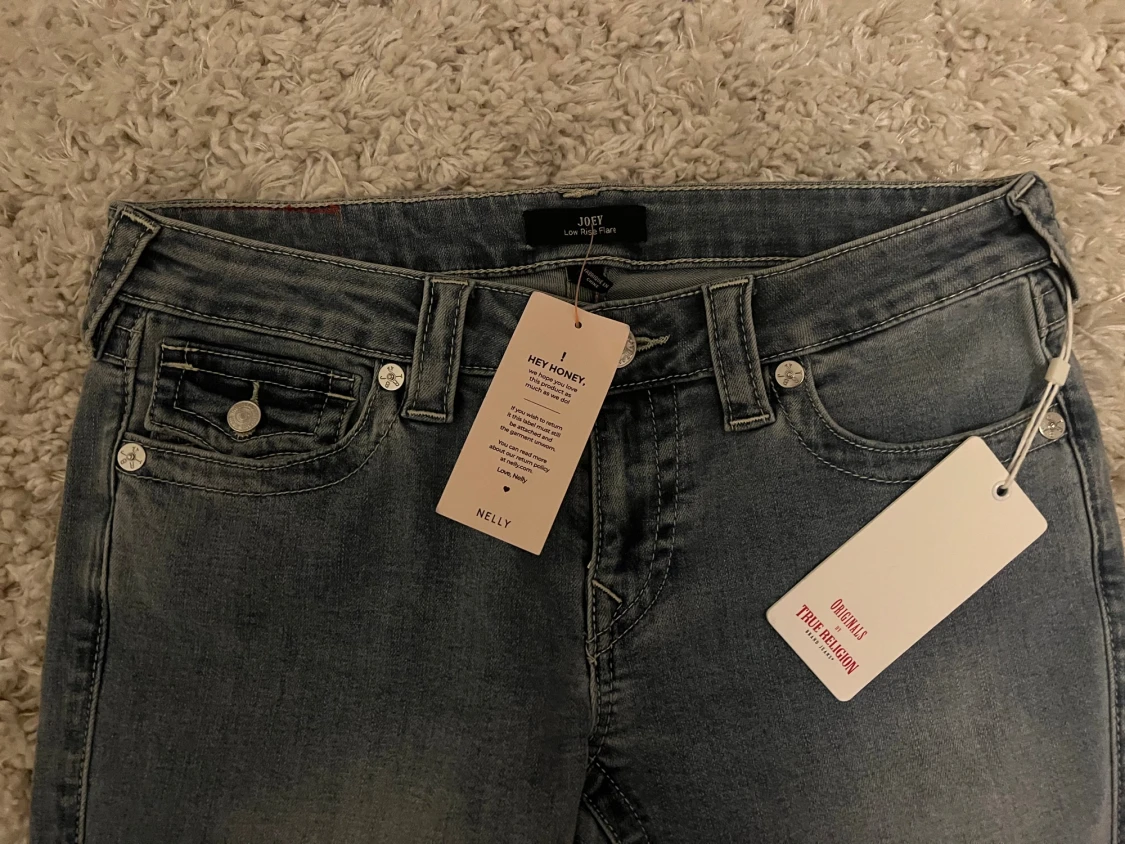 True Religion Joey Low Rise Flare Jeans - 3