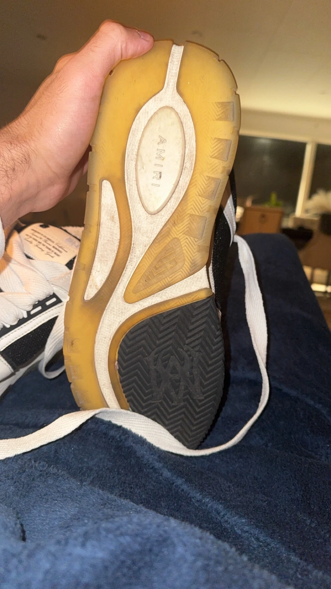 AMIRI MA-1 sneakers svart/vit - 3