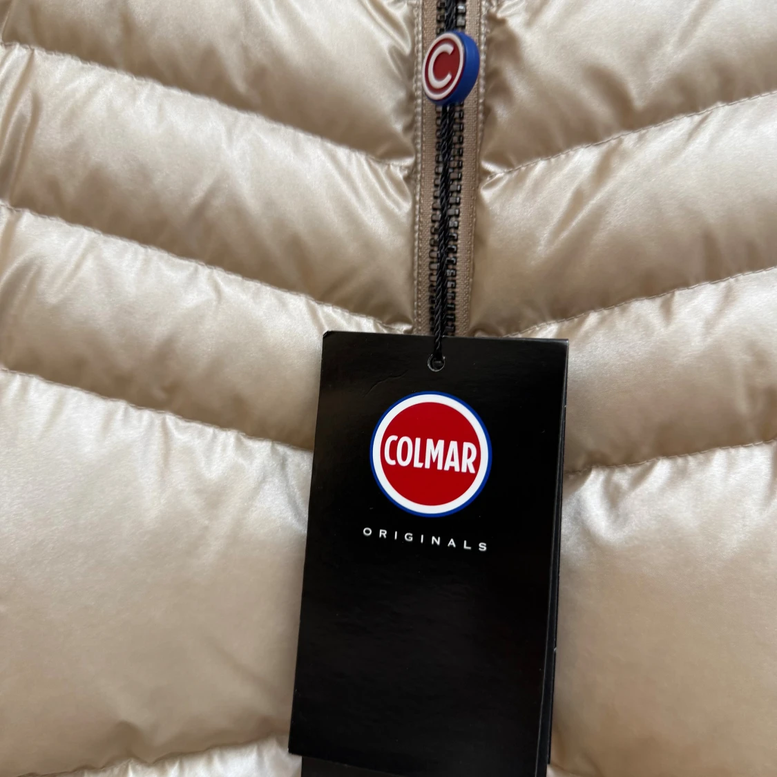Champagnefärgad Colmar dunjacka - 1
