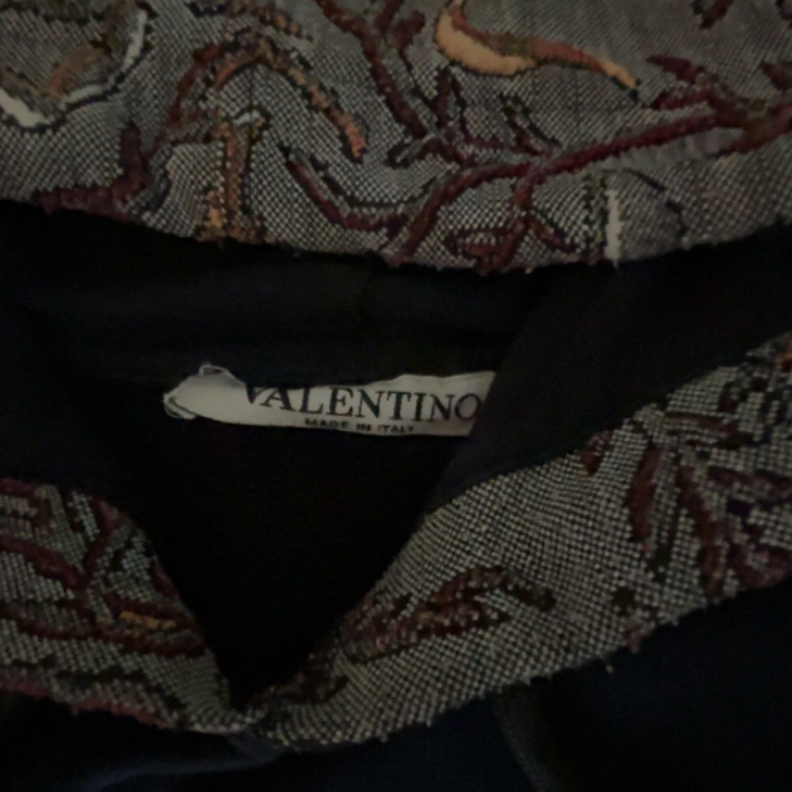 Valentino hoodie med mönstrade ärmar - 1