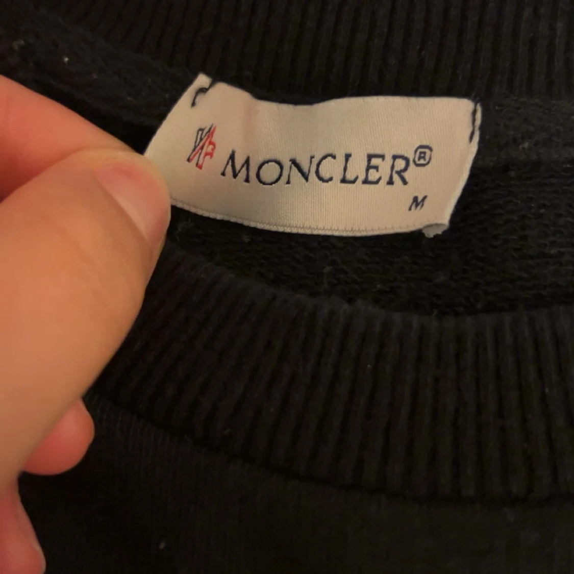 Svart Moncler tröja  - 2