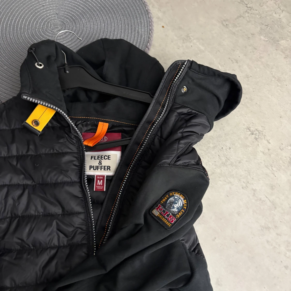 Svart pufferjacka Parajumpers M - 1