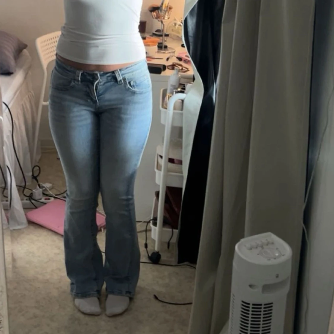 Lågmidjade jeans - 2