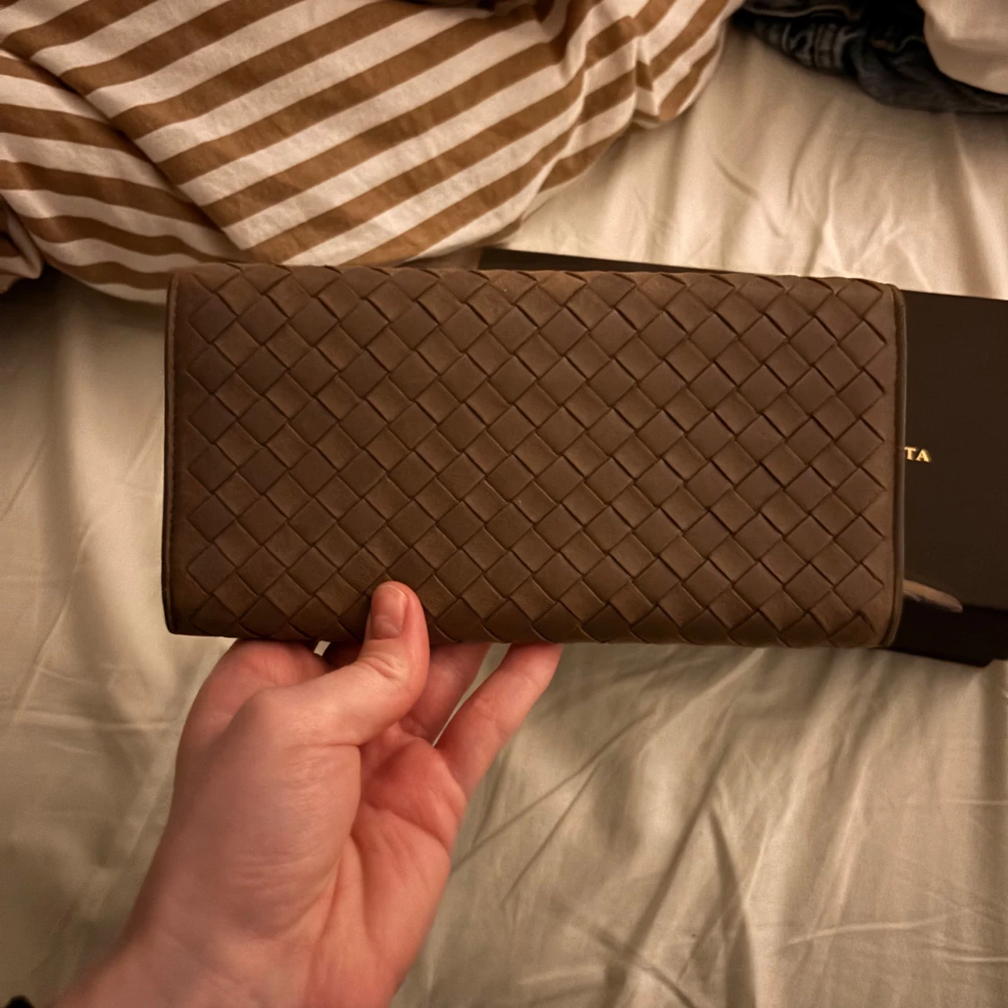 Brun plånbok från Bottega Veneta - 3