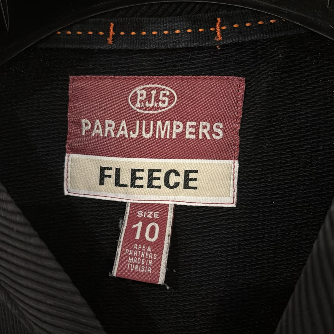 Svart fleece tröja Parajumpers - 1