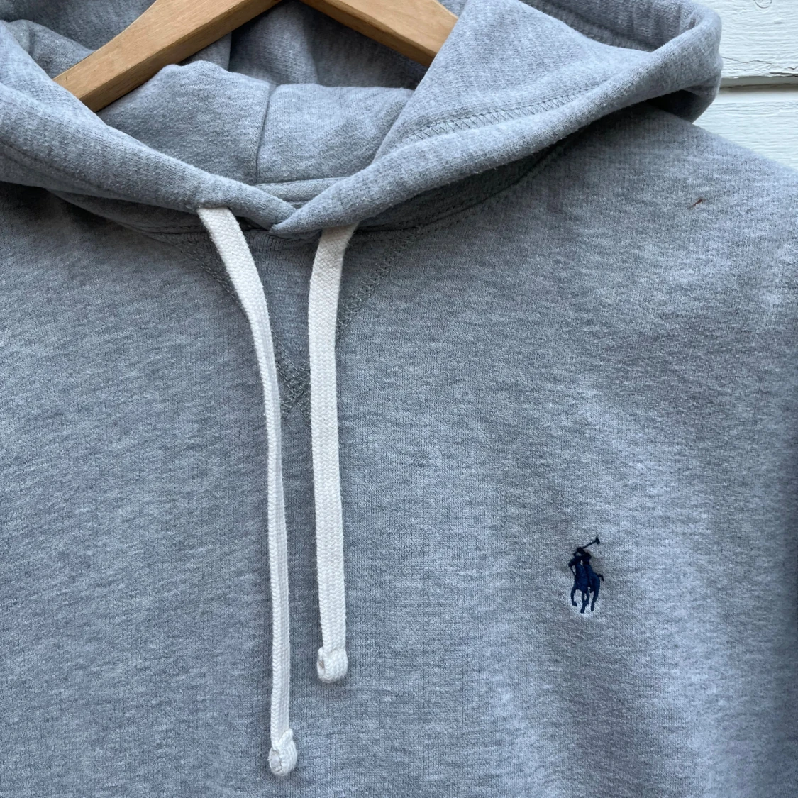 Grå Ralph Lauren Hoodie  - 2